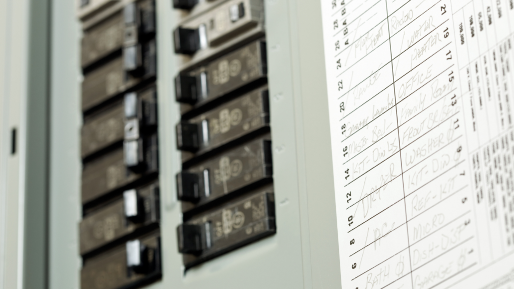 Close-up of Electrical Panel