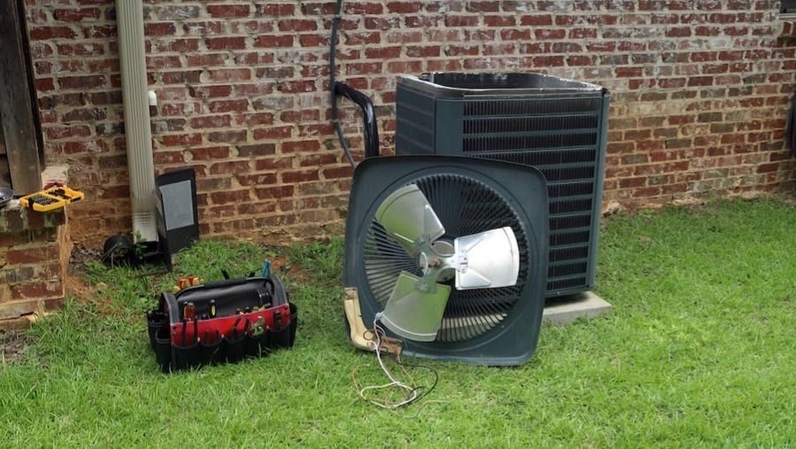 Working on installing a new AC