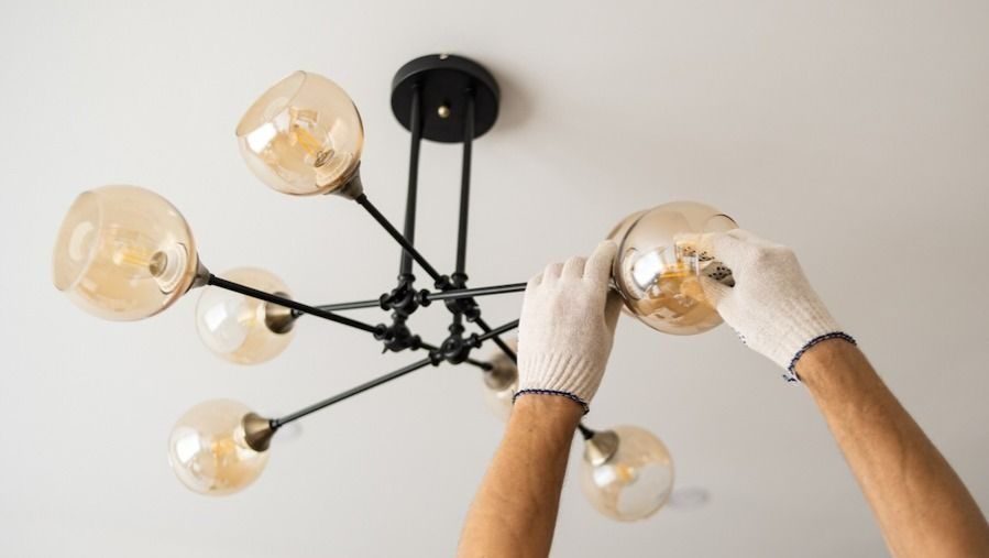 Installing modern indoor lighting