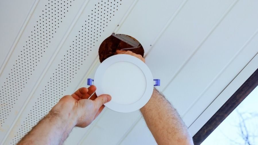 Installing recessed lighting